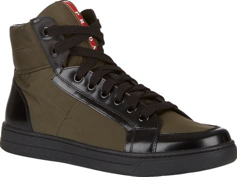 prada side zip sneakers|farfetch Prada sneakers.